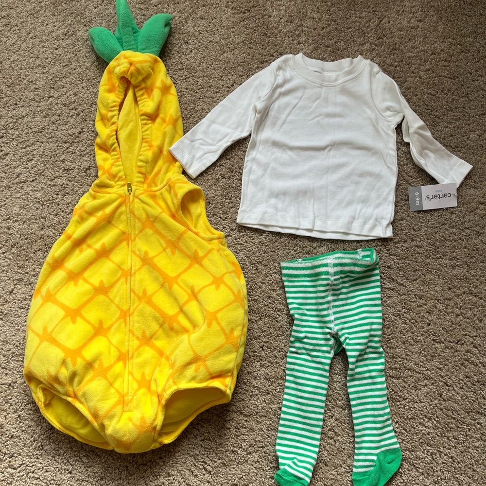Carter’s Baby Pineapple Costume 6-9 Months